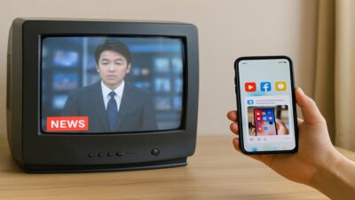 テレビ離れは本物か？ネット世代の情報源とその影響力